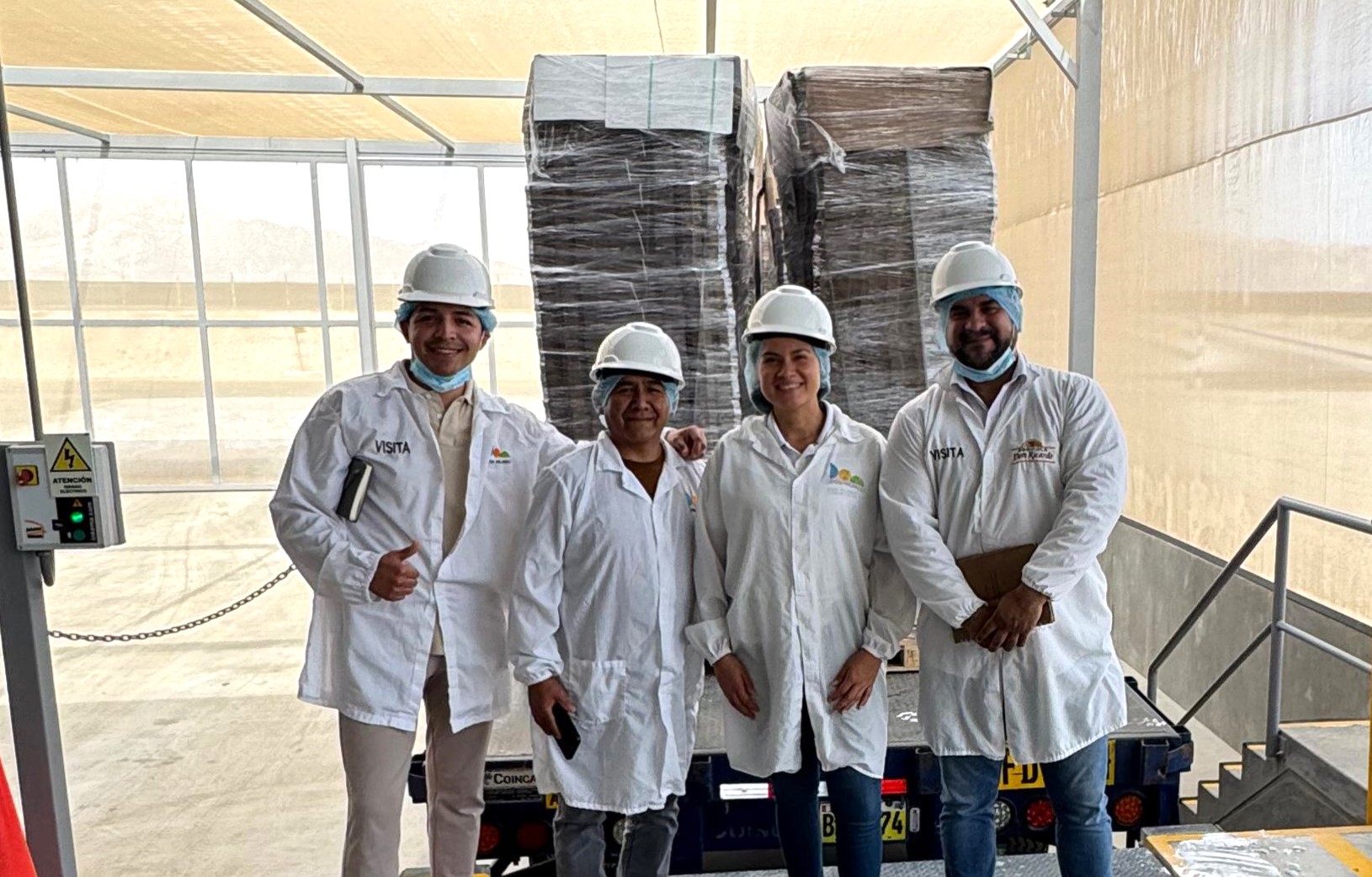 Acompañamos el inicio de la campaña de uva de nuestro cliente Agrícola Don Ricardo